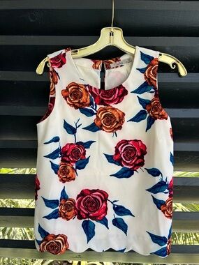 Anthropologie Darling Floral Top